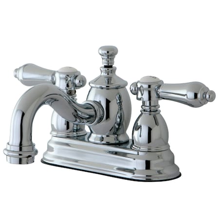 Kingston Brass KS7101BAL 4" Centerset Bathroom Faucet, Polished Chrome KS7101BAL